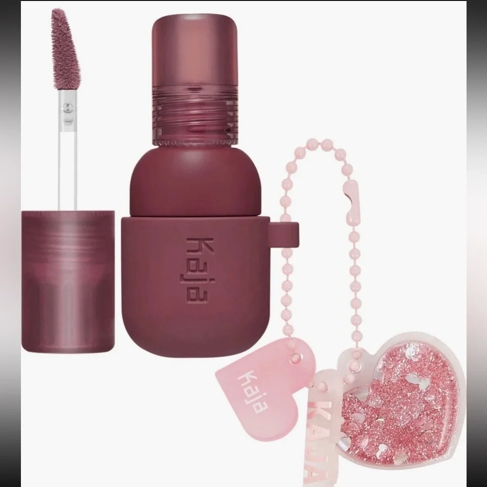 KAJA 4pc Lip Set LOVE BLUR Semi-Matte Balm JELLY CHARM Cheek Stain Color KOREA